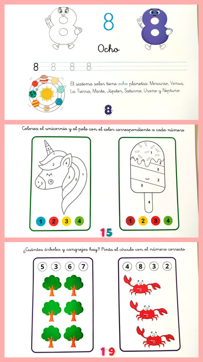 Aprende con Luli - Cuaderno de escritura reutilizable